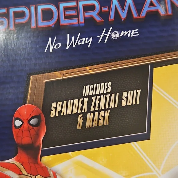 Marvel Spider-Man No Way Home Kids Costume Kids Medium New - Picture 8 of 10